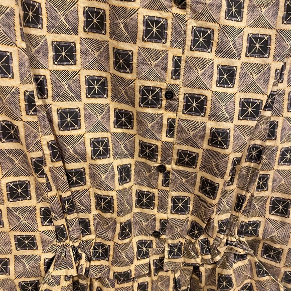 Anthropologie Hoss Intropia Geometric Tunic Dress Size 10 EUC - Picture 2 of 4